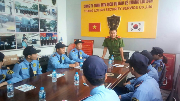 Dịch vụ đào tạo bảo vệ Thắng Lợi 24H