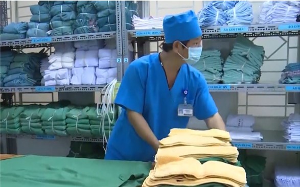 Dịch vụ giặt cho cơ sở y tế, bệnh viện