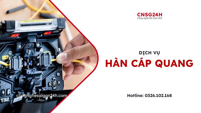 Dịch vụ hàn cáp quang