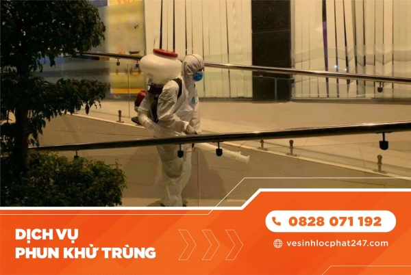 Dịch vụ khử trùng, phun khử khuẩn