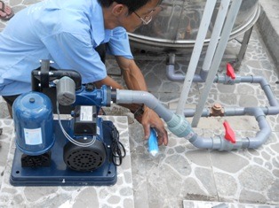 Dịch vụ lắp đặt ống nước, máy bơm nước