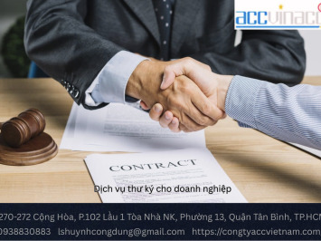 Dịch vụ thư ký cho doanh nghiệp