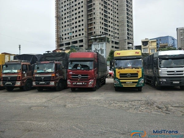 Dịch vụ vận tải tuyến miền Nam
