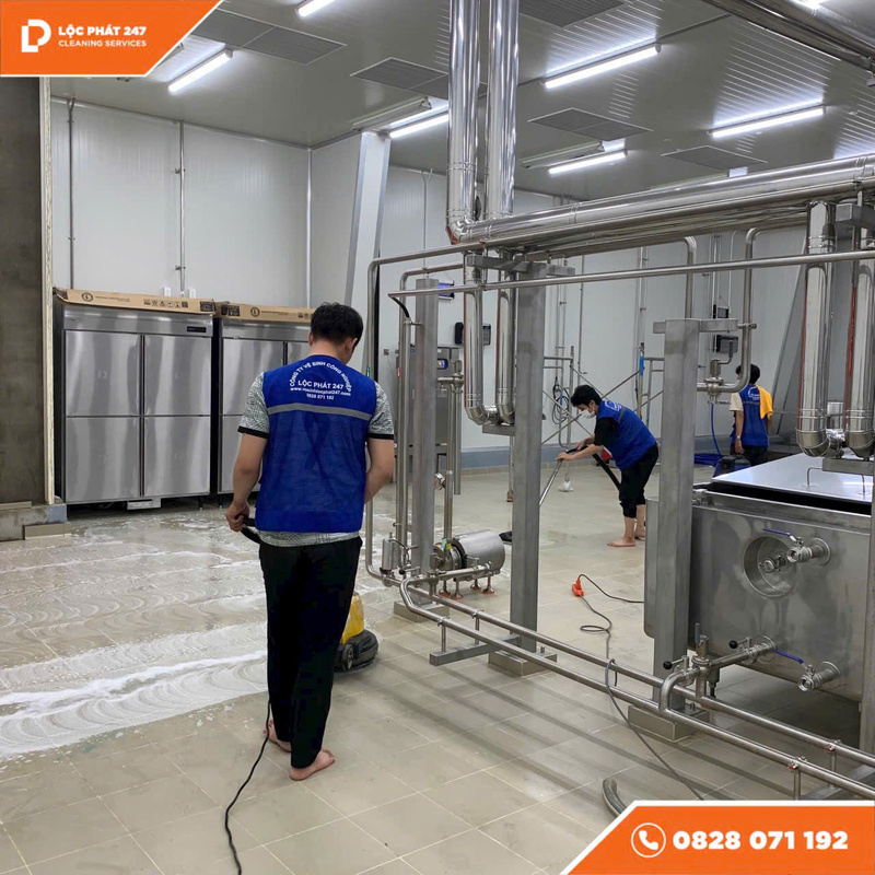 Dịch vụ vệ sinh công nghiệp