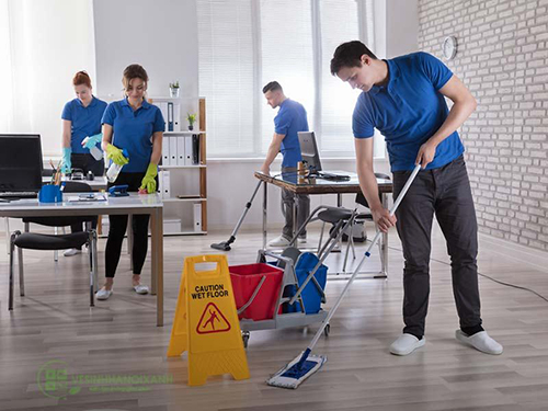 Dịch vụ vệ sinh công trình sau xây dựng