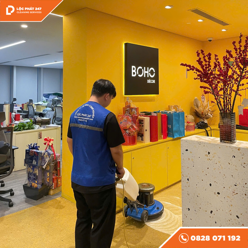 Dịch vụ vệ sinh văn phòng