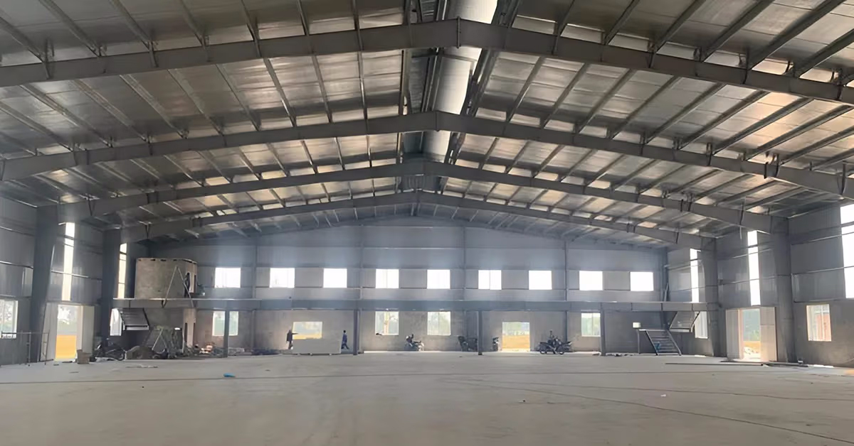 Dịch vụ xây dựng nhà xưởng, nhà tiền chế
