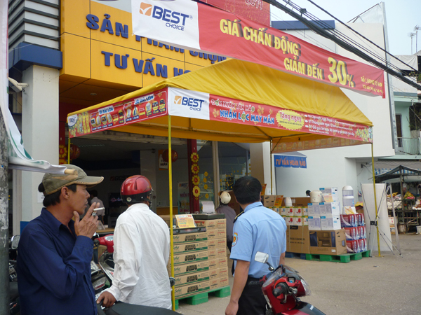 Bảo vệ siêu thị