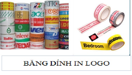 Băng dính in logo
