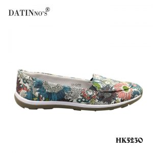 Giày búp bê đỏ hồng xanh