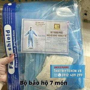 Bộ đồ bảo hộ y tế 7 món