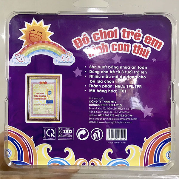 Đồ chơi trẻ em hình con thú khủng long