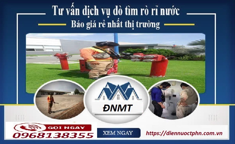 Dò tìm rò sỉ siêu âm ống nước