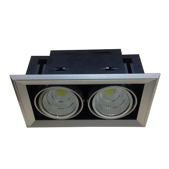 Đèn led âm trần đôi COB