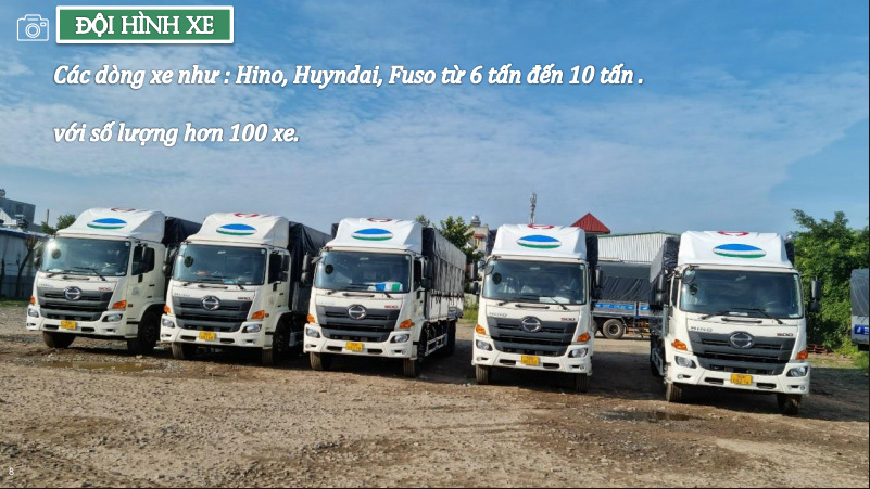 Hình ảnh đội hình xe Quang Tường