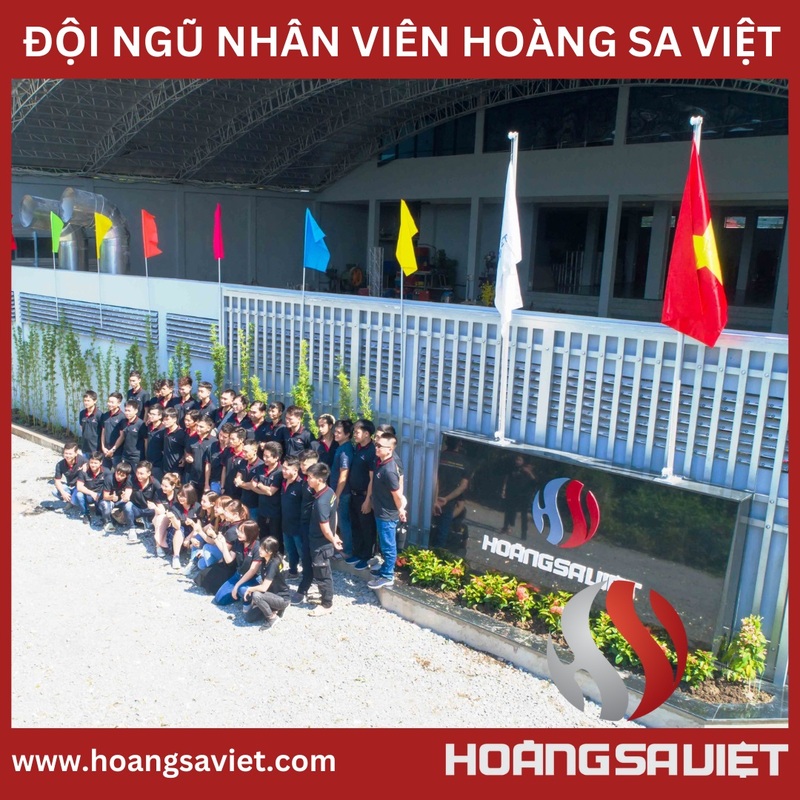 Đội ngũ nhân viên Hoàng Sa Việt