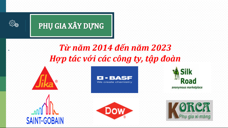 Đối tác phụ gia xây dựng
