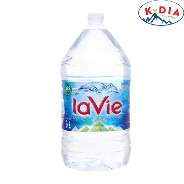 Nước đóng bình Lavie 6L