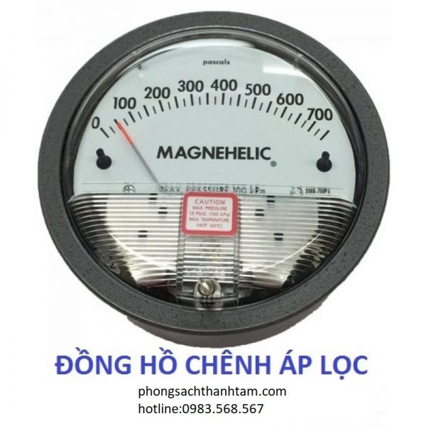 Đồng hồ chênh áp lọc
