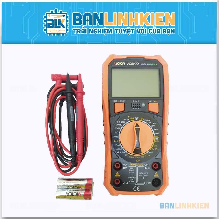 Đồng hồ đa năng VC890D