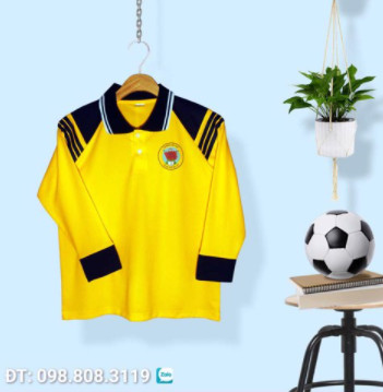 áo đồng phục thể dục dài tay