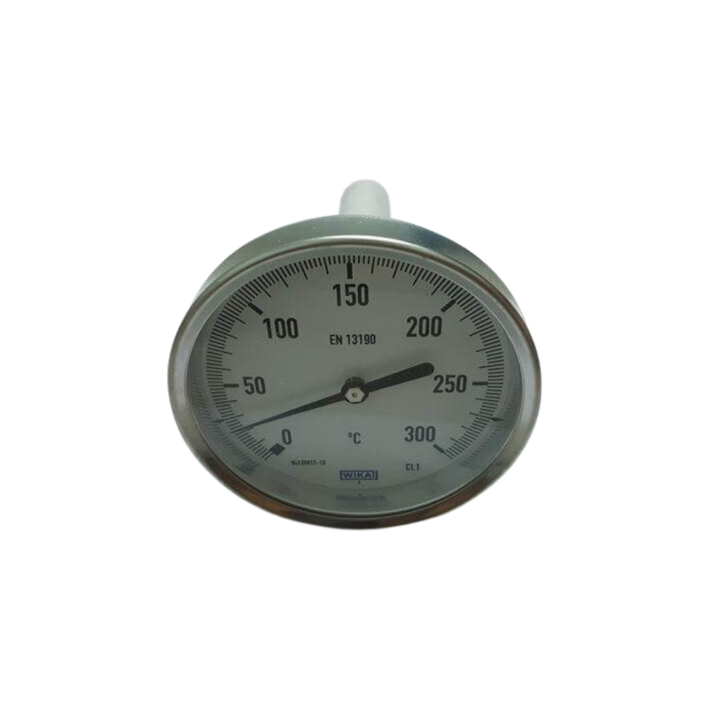 Đồng hồ đo nhiệt độ Wika A52 300°C chân sau
