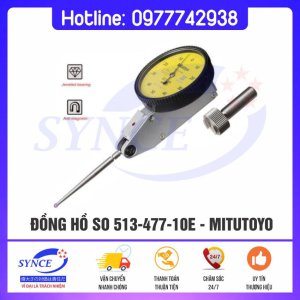 Đồng Hồ So 513-477-10E Chân Gập 0-1mm 0.01mm Đầu Ruby – Mitutoyo