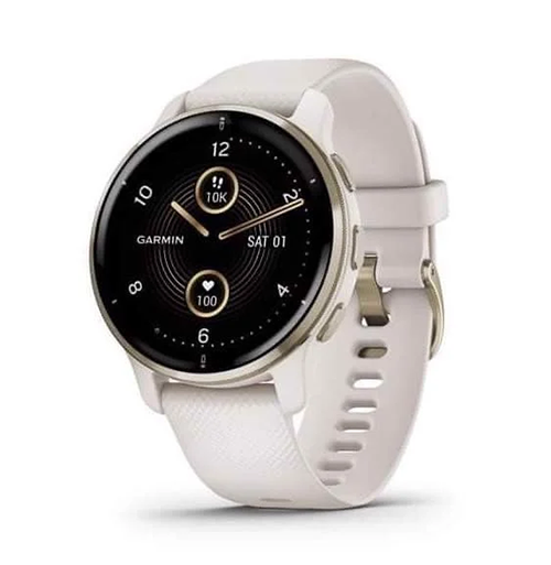 Đồng hồ thông minh Garmin Venu 2S - màu kem