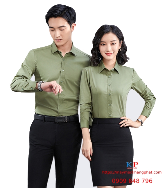 Đồng phục áo sơ mi dài tay