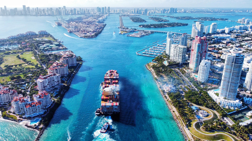 Gửi hàng door to door từ TP.HCM đến cảng Miami