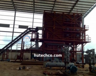 Lò dầu tải nhiệt đốt tẩm gỗ