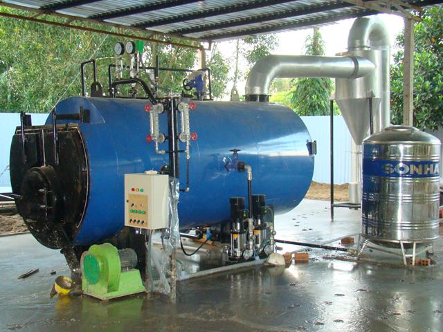 Nồi hơi đốt dầu, gas