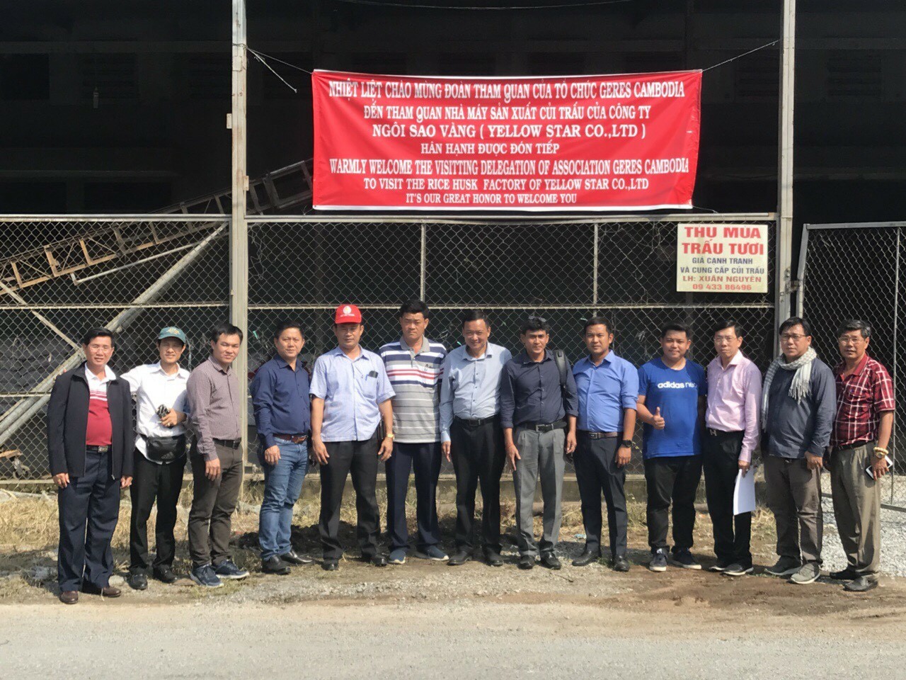 Đoàn Geres Cambodia thăm nhà máy