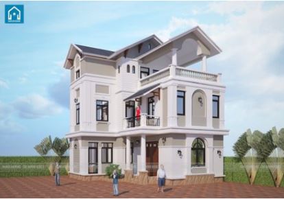 Dự án biệt thự 3 tầng mái thái