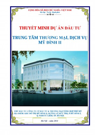 Dự án trung tâm thương mại