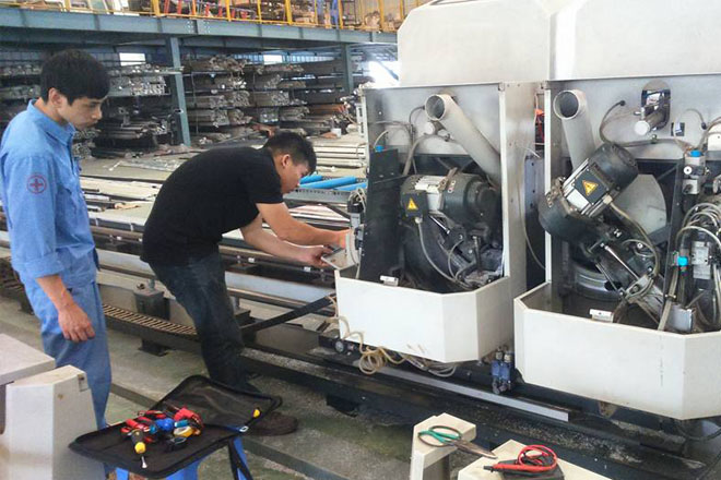 Dự án lắp đặt máy nén khí trục vít