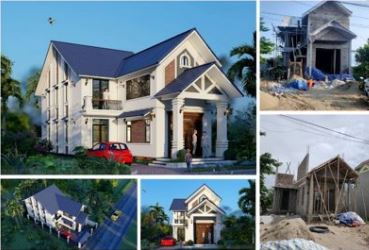 Dự án nhà 2 tầng nông thôn