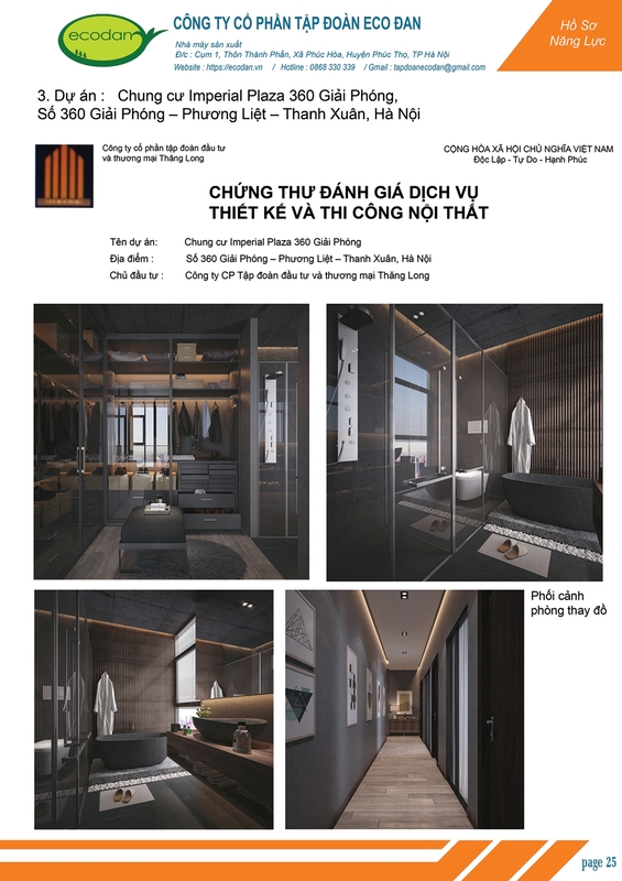 Dự án chung cư Imperial Plaza 360 Giải Phóng, Hà Nội