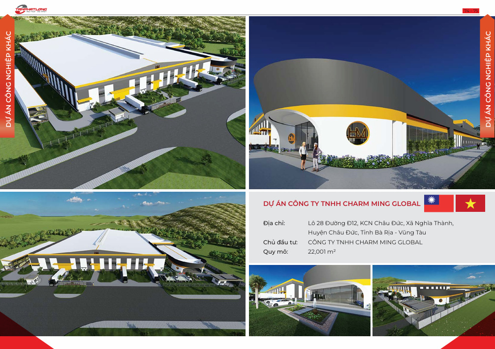 Dự án công ty TNHH Charm Ming Global