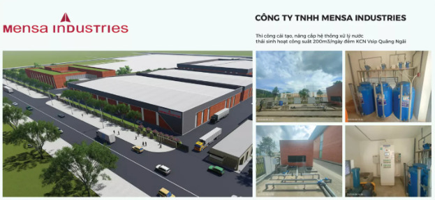 Dự án công ty TNHH Mensa Industries