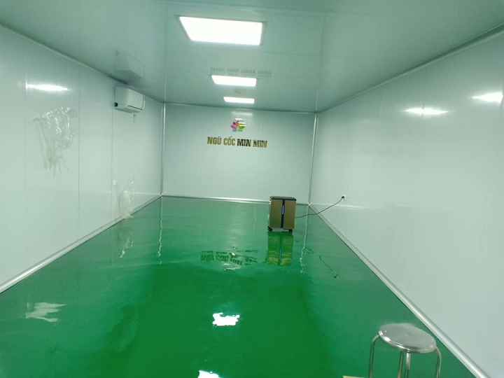 Dự án tại công ty bột ngũ cốc Min Min