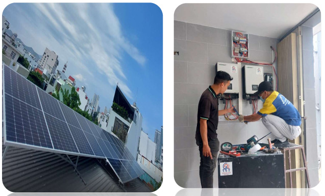 Dự án điện mặt trời áp mái