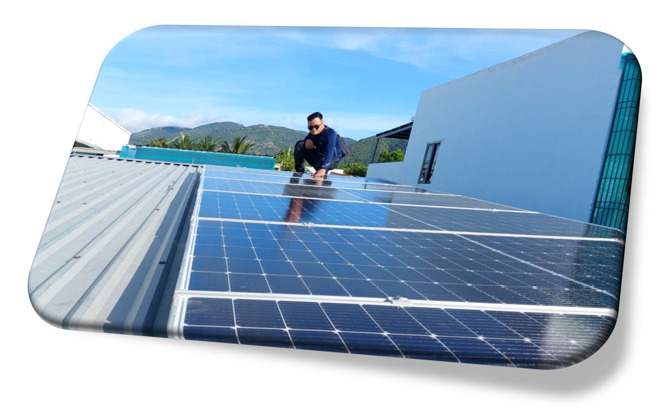 Dự án điện mặt trời áp mái