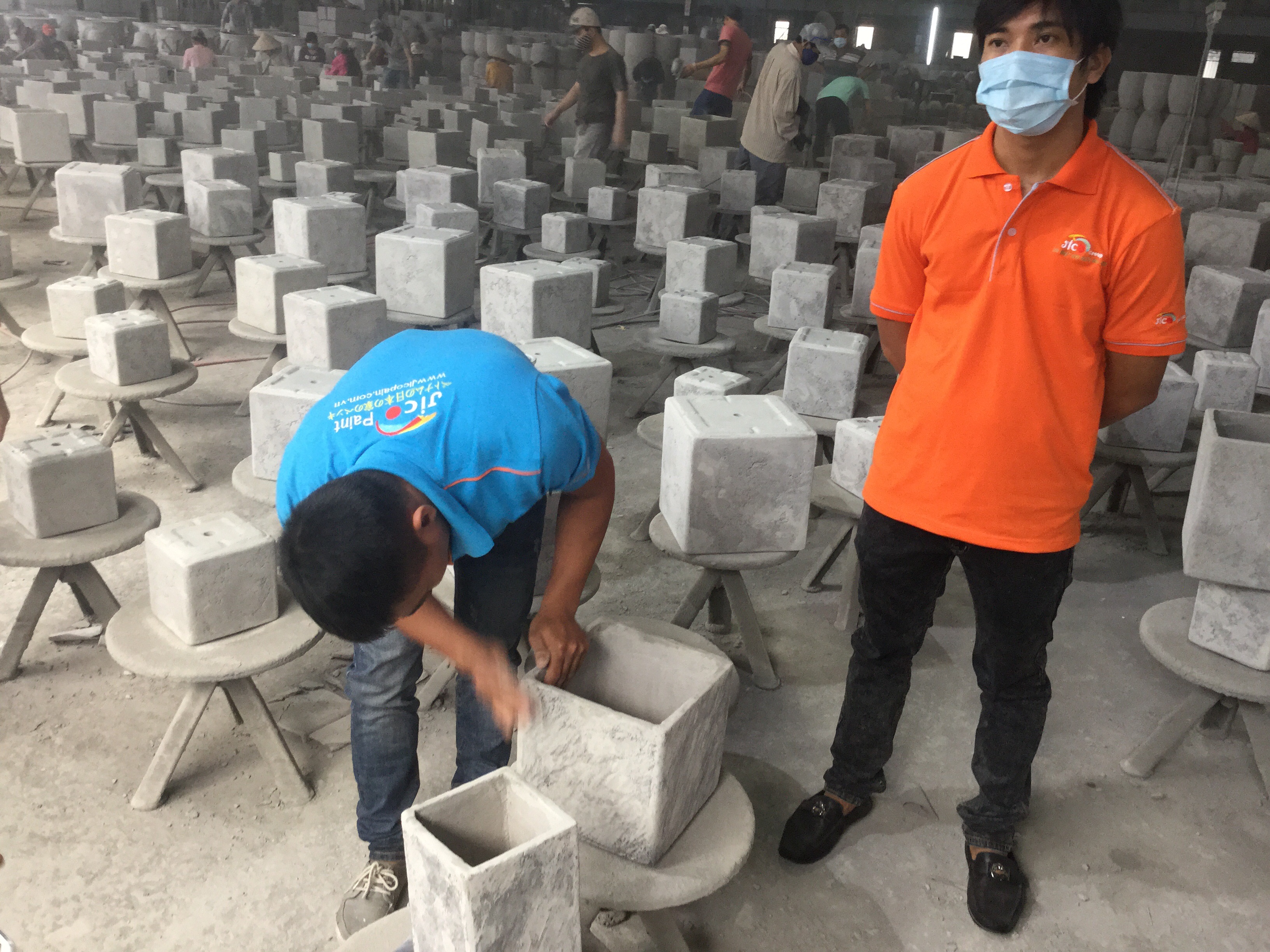 Dự án gốm xứ xuất khẩu Châu Âu