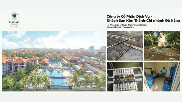 Dự án hệ thống xử lý nước thải Furama Resort