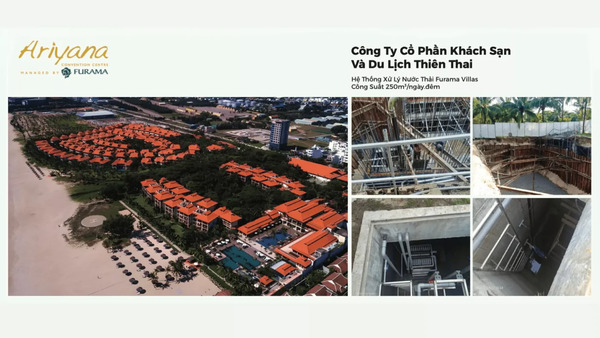 Dự án hệ thống xử lý nước thải Furama Villas