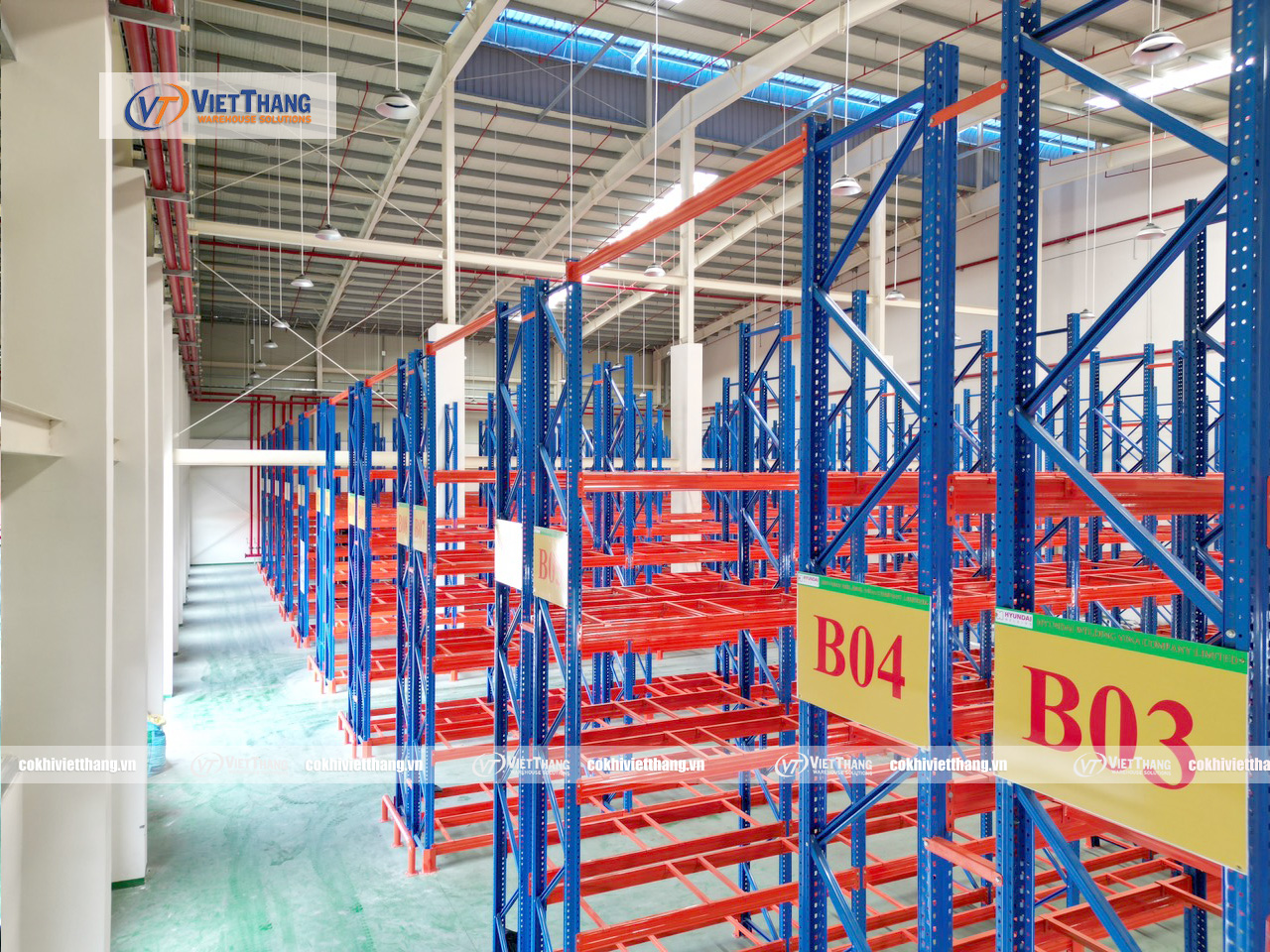 Dự án kệ Selective tập đoàn Huyndai