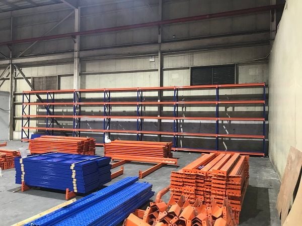 Dự án kệ để hàng cho khách hàng tại Long Biên, Hà Nội