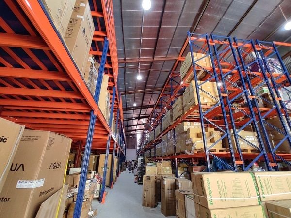Dự án kệ kho công nghiệp cho khách hàng tại Hà Nội