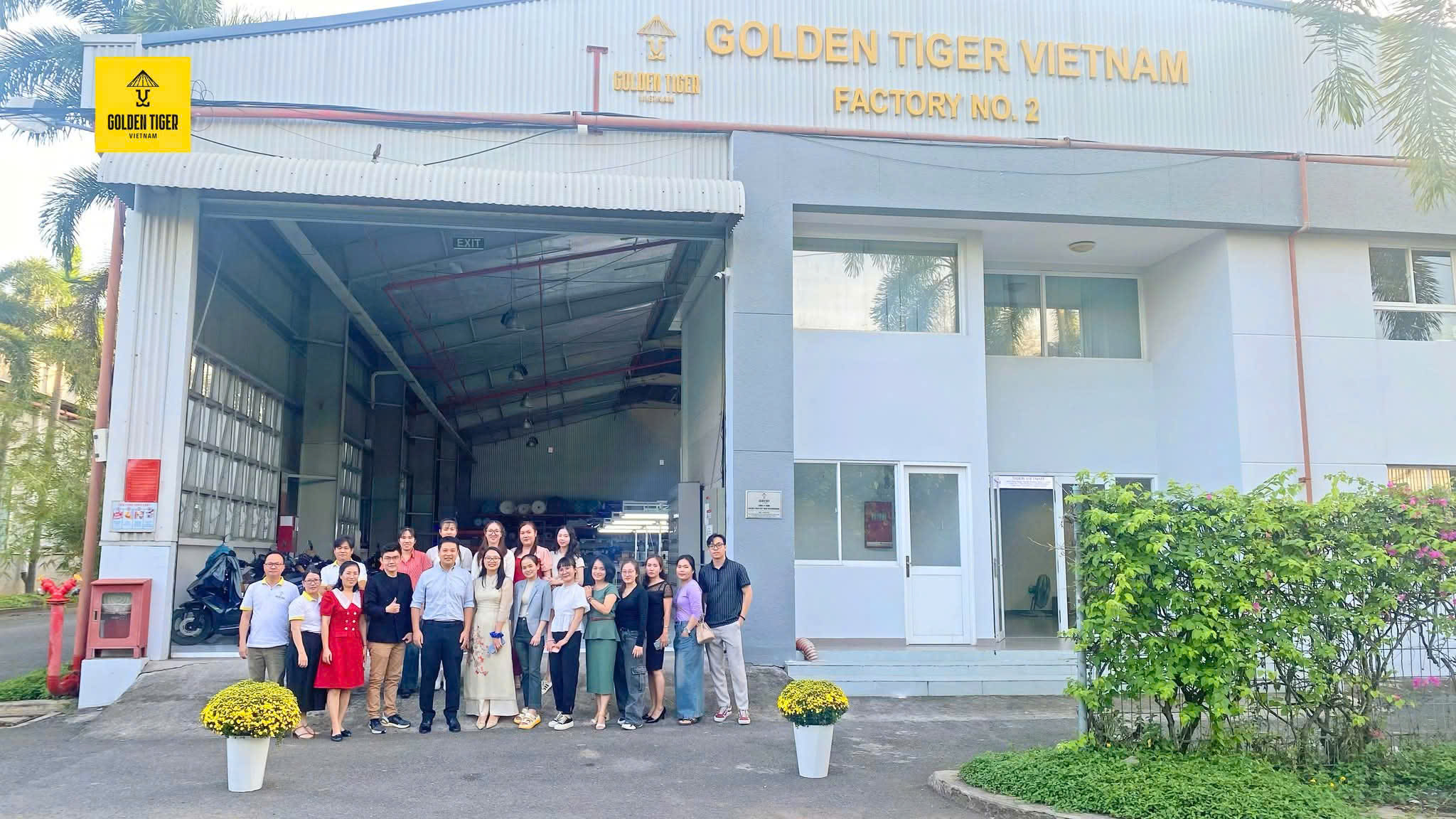 Dự án lắp đặt camera - hệ thống mạng văn phòng CTY golden tiger Việt Nam - KCN cần giuộc Long an